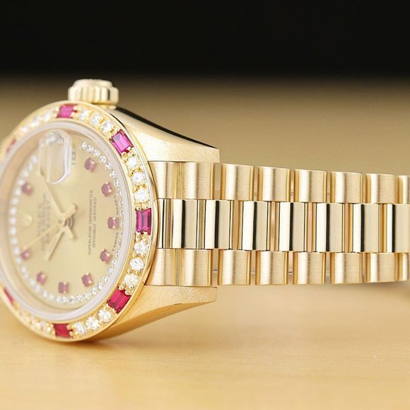 Sale! Rolex Ruby Diamond Dial w/ Factory Box! main image 7
